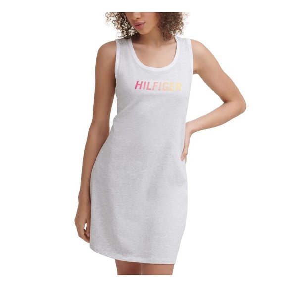 Tommy Hilfiger Dresses & Skirts - Tommy Hilfiger Sport Women's Ombre Logo Tank Dress Gray Size M MSRP $60